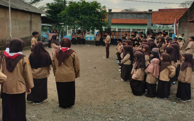 Upacara Hari Pramuka ke-64: Meneguhkan Satya, Menguatkan Dharma di MI Al Hamid & MTs Ma’arif Al Hamid