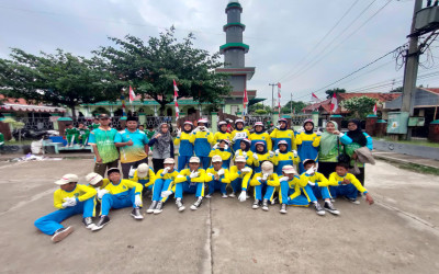 Semangat Melangkah: Gerak Jalan MTs Ma’arif Al Hamid
