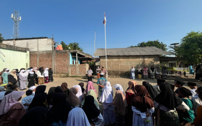 Khidmat dan Penuh Kebersamaan: MTs Ma’arif Al Hamid Peringati Hari Santri Bersama MI Al Hamid dan RA Al Hamid